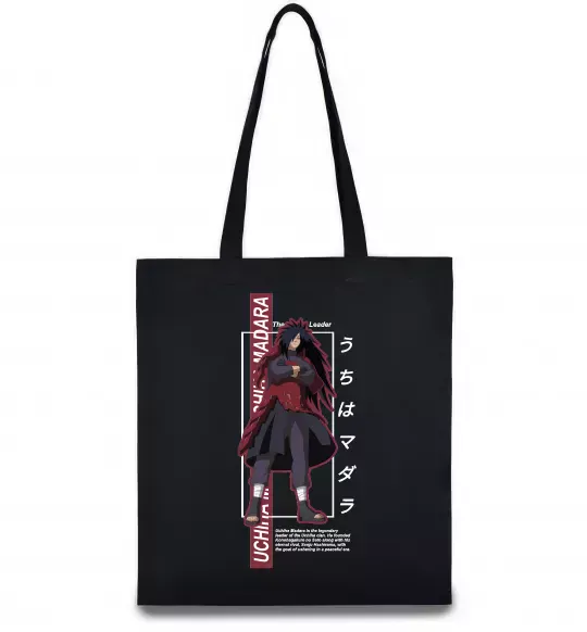 Эко-сумка Uchiha Madara Черный фото