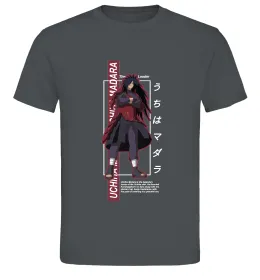 Мужская футболка Uchiha Madara Графит фото