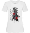 Жіноча футболка Uchiha Itachi Білий фото