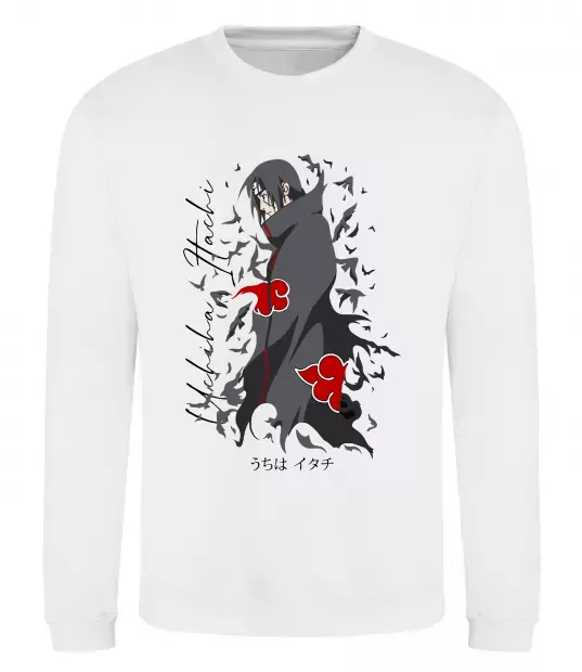 Світшот Uchiha Itachi Білий фото