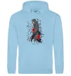 Чоловіча толстовка (худі) Uchiha Itachi Блакитний фото
