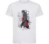 Дитяча футболка Uchiha Itachi Білий фото