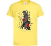Дитяча футболка Uchiha Itachi Лимонний фото