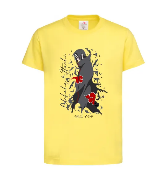 Детская футболка Uchiha Itachi Лимонный фото