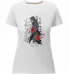 Жіноча преміум футболка Uchiha Itachi Білий фото