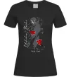 Жіноча футболка Uchiha Itachi Чорний фото