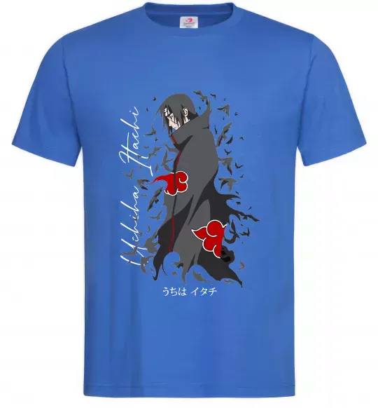 Чоловіча футболка Uchiha Itachi Яскраво-синій фото