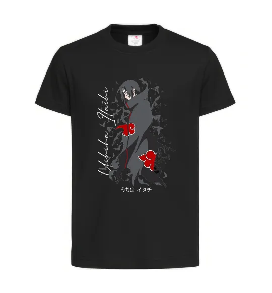 Детская футболка Uchiha Itachi Черный фото