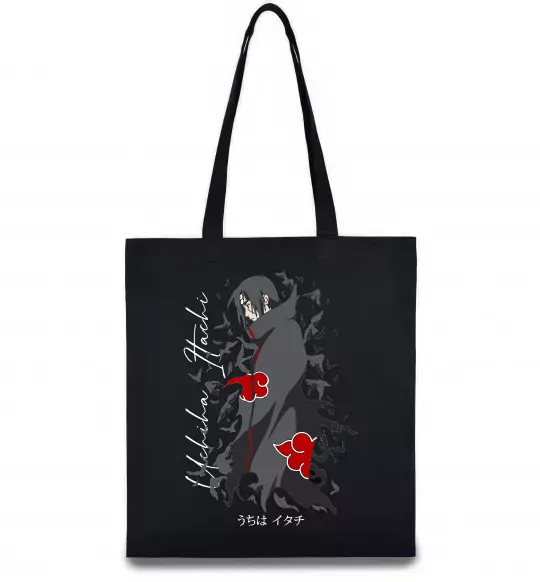 Еко-сумка Uchiha Itachi Чорний фото