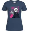 Жіноча футболка True pain true peace Темно-синій Жіноча футболка True pain true peace Темно-синій фото