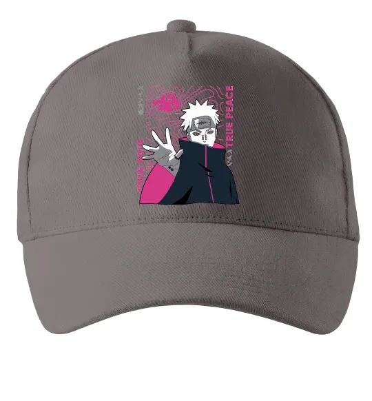 Кепка True pain true peace Серый фото
