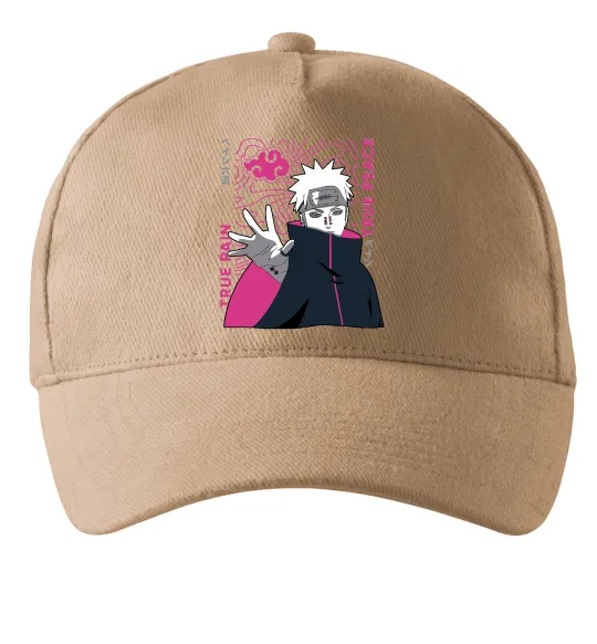 Кепка True pain true peace Песочный фото