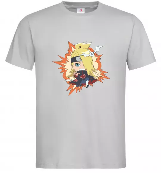 Чоловіча футболка Tiny Deidara Сірий фото