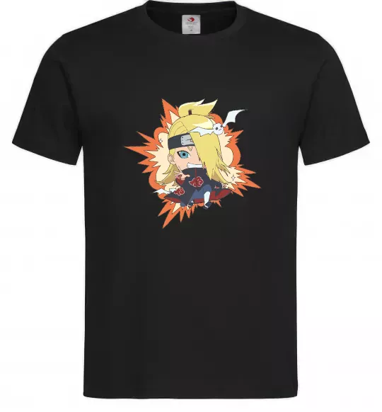 Чоловіча футболка Tiny Deidara Чорний фото