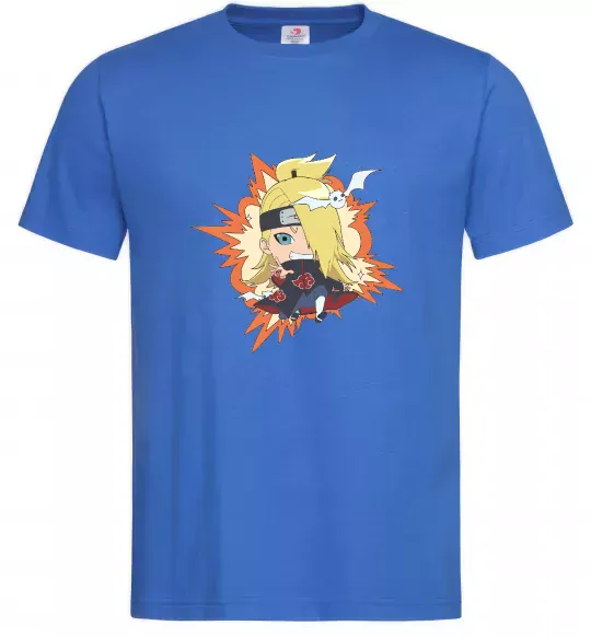 Чоловіча футболка Tiny Deidara Яскраво-синій фото