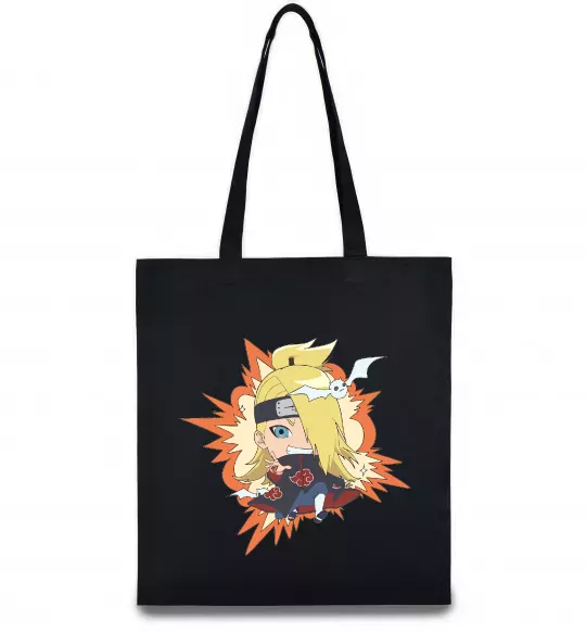 Еко-сумка Tiny Deidara Чорний фото