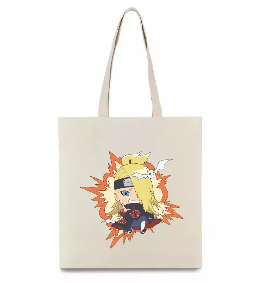 Еко-сумка Tiny Deidara Бежевий фото