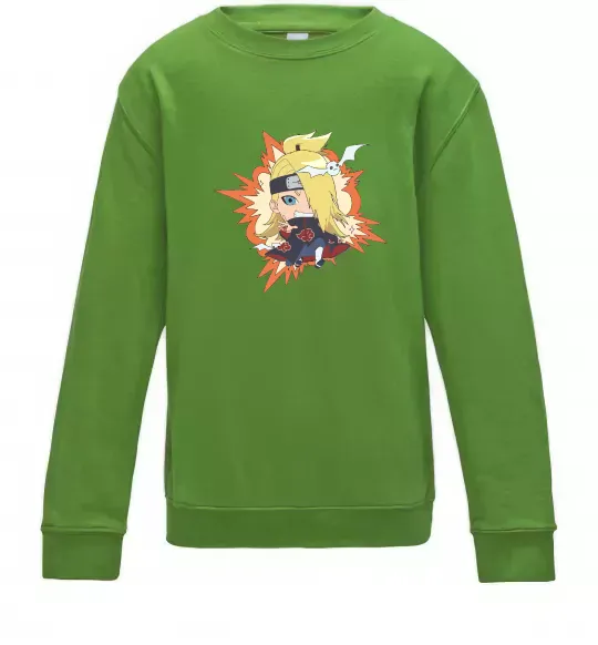 Детский Свитшот Tiny Deidara Лаймовый фото