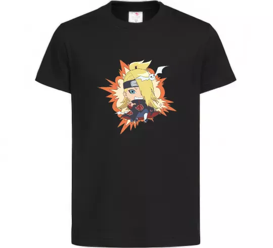 Детская футболка Tiny Deidara Черный фото