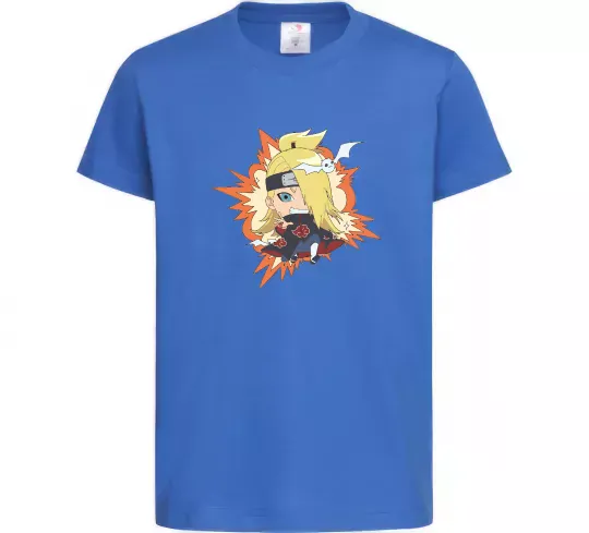 Детская футболка Tiny Deidara Ярко-синий фото