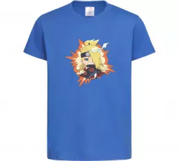 Детская футболка Tiny Deidara Ярко-синий фото