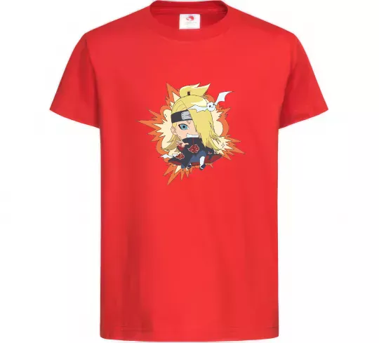 Детская футболка Tiny Deidara Красный фото