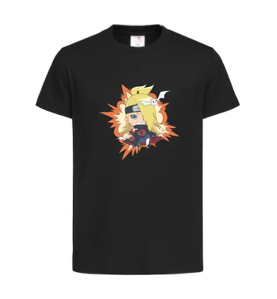 Дитяча футболка Tiny Deidara Чорний фото