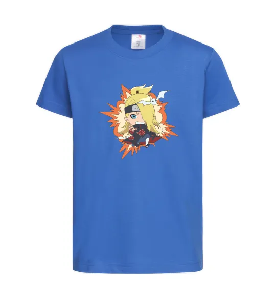 Дитяча футболка Tiny Deidara Яскраво-синій фото