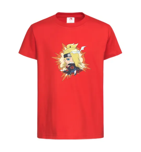 Дитяча футболка Tiny Deidara Червоний фото