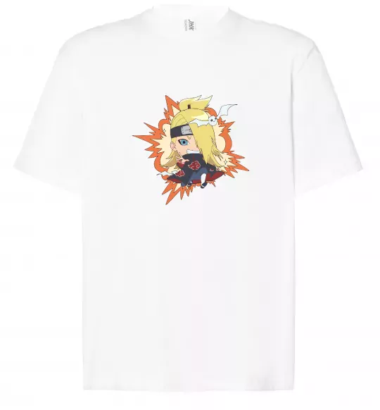 Футболка Оверсайз Tiny Deidara Белый фото