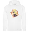 Чоловіча толстовка (худі) Tiny Deidara Білий фото