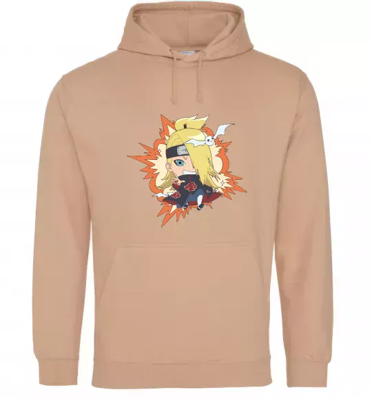 Чоловіча толстовка (худі) Tiny Deidara Пісочний фото