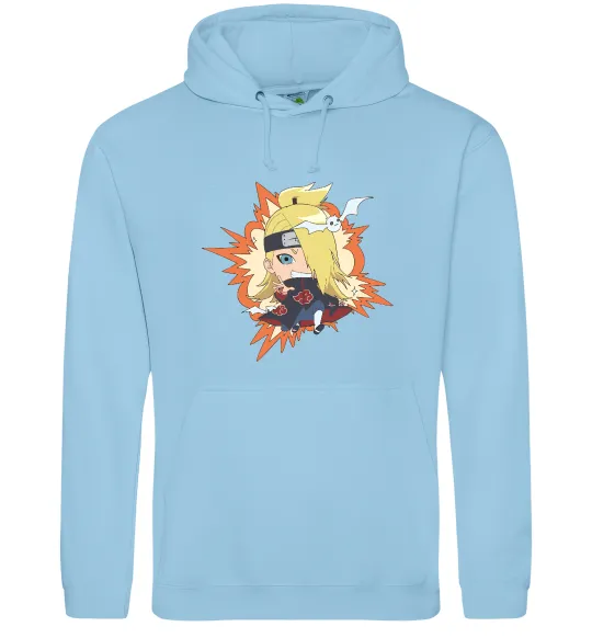 Женская толстовка (худи) Tiny Deidara Голубой фото