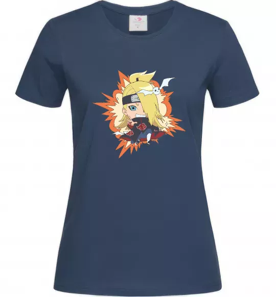 Жіноча футболка Tiny Deidara Темно-синій фото