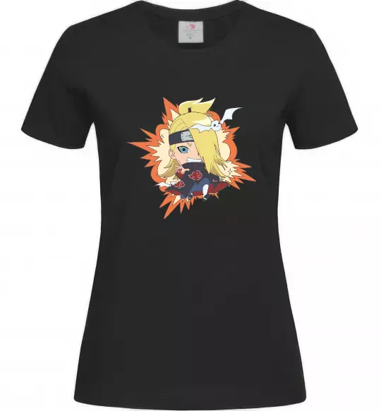 Жіноча футболка Tiny Deidara Чорний фото