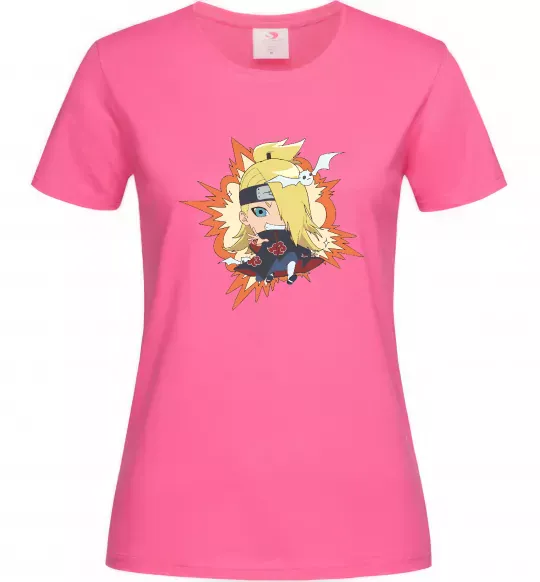 Жіноча футболка Tiny Deidara Яскраво-рожевий фото