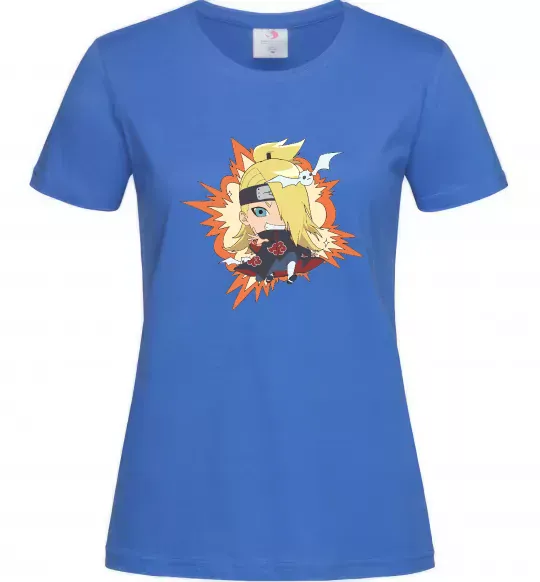 Жіноча футболка Tiny Deidara Яскраво-синій фото