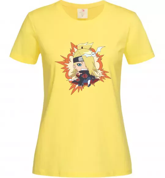 Жіноча футболка Tiny Deidara Лимонний фото