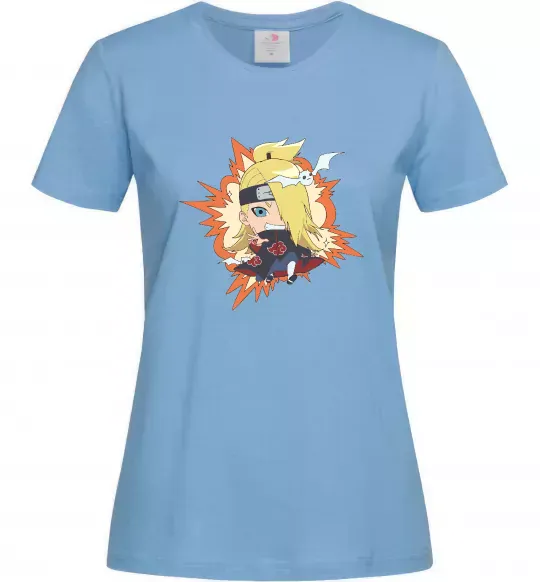 Жіноча футболка Tiny Deidara Блакитний фото