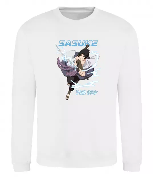 Світшот Sasuke Білий фото