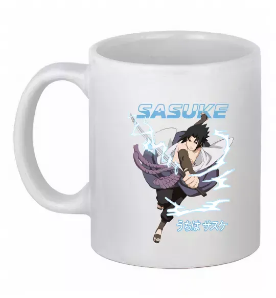 Чашка керамічна Sasuke Білий фото
