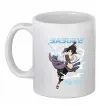 Чашка керамічна Sasuke Білий фото