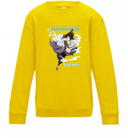 Дитячий світшот Sasuke Сонячно жовтий фото