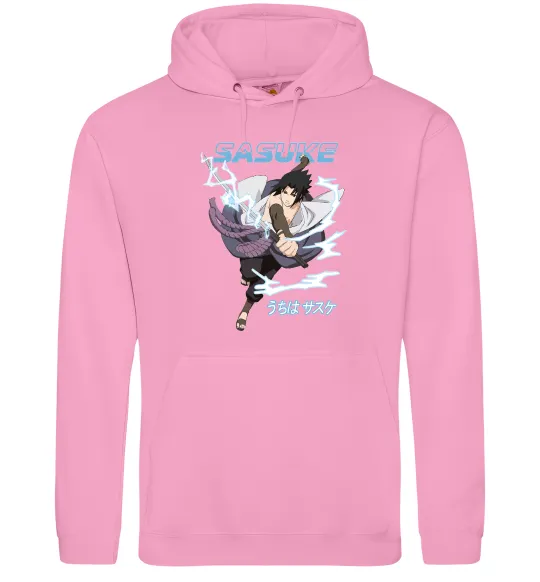 Мужская толстовка (худи) Sasuke Розовый фото