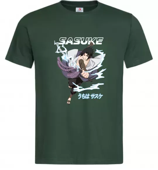 Мужская футболка Sasuke Темно-зеленый фото