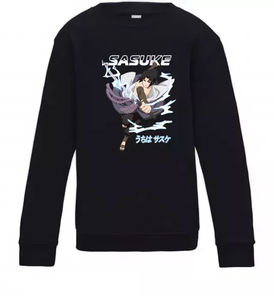 Дитячий світшот Sasuke Чорний фото
