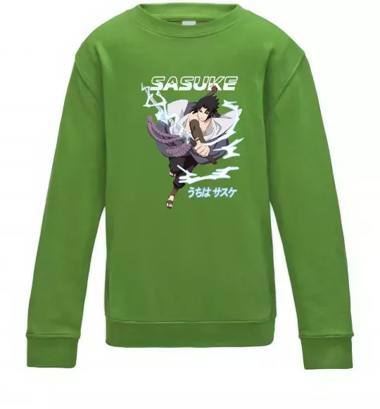 Дитячий світшот Sasuke Лаймовий фото