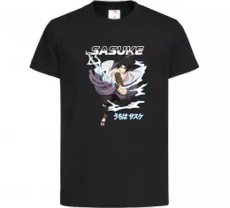 Детская футболка Sasuke Черный фото
