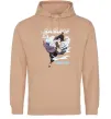 Мужская толстовка (худи) Sasuke Песочный фото