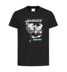 Детская футболка Sasuke Черный фото